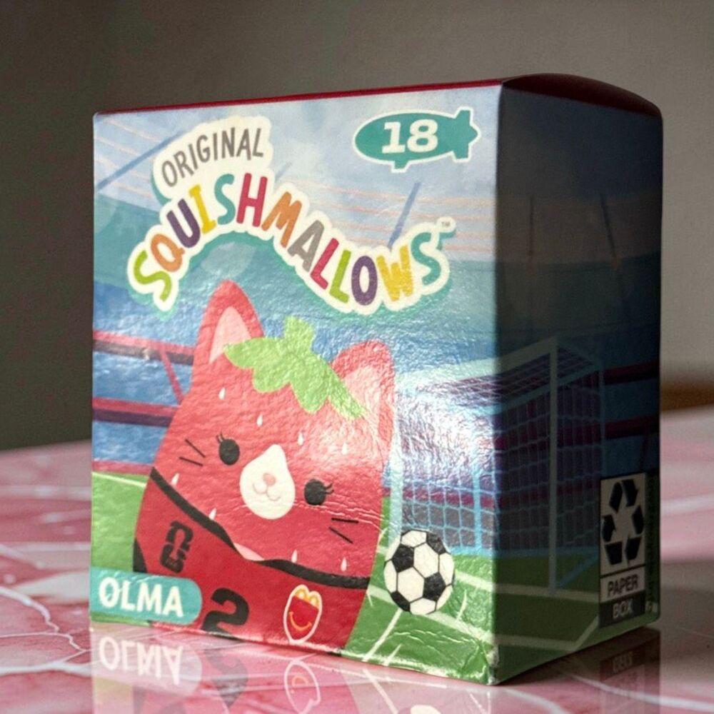 2026 McDonald’s FIFA World Cup OLMA England Squishmallow Mini Happy Meal Toy - Picture 4 of 5